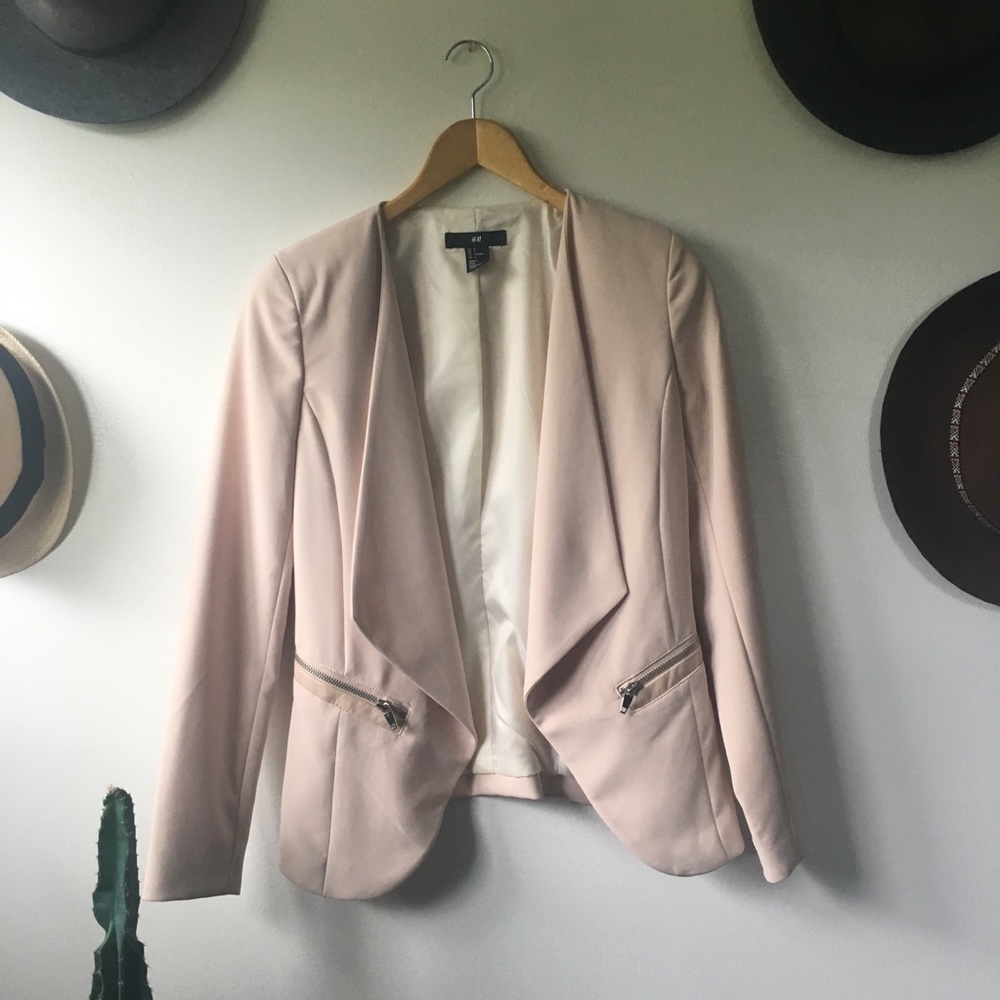 H&M Blush Blazer